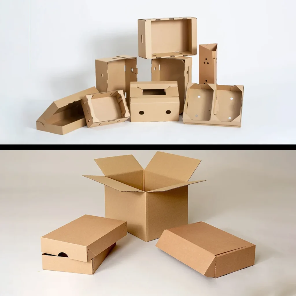 Corrugated Shipping/Moving Boxes - 4 To 8 Inch Sizes Available - Multi-Pack By ShippingSuppliesByMail