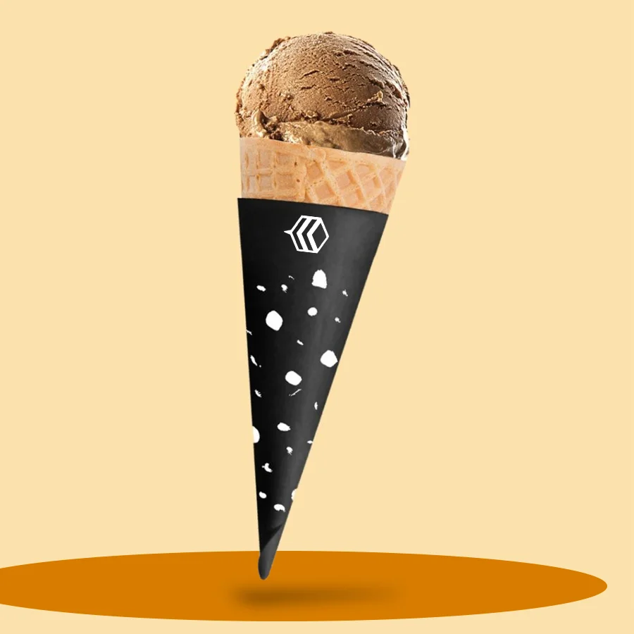 waffle-cone-paper-sleeves