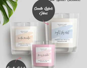 candle label ideas