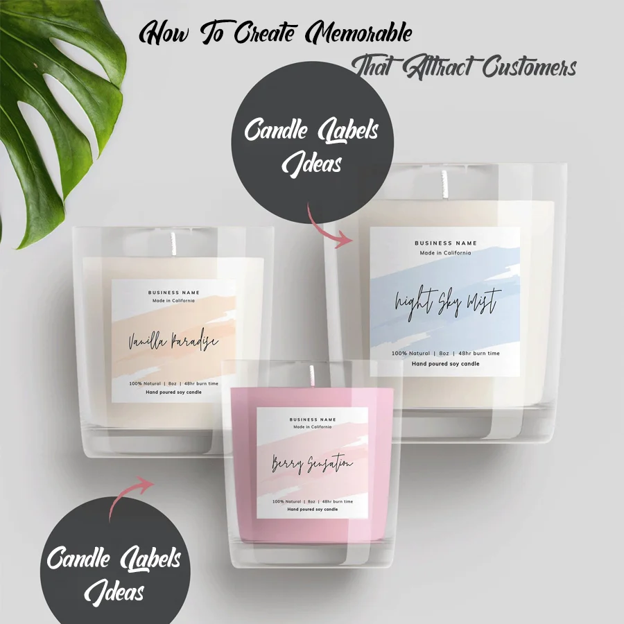 candle label ideas