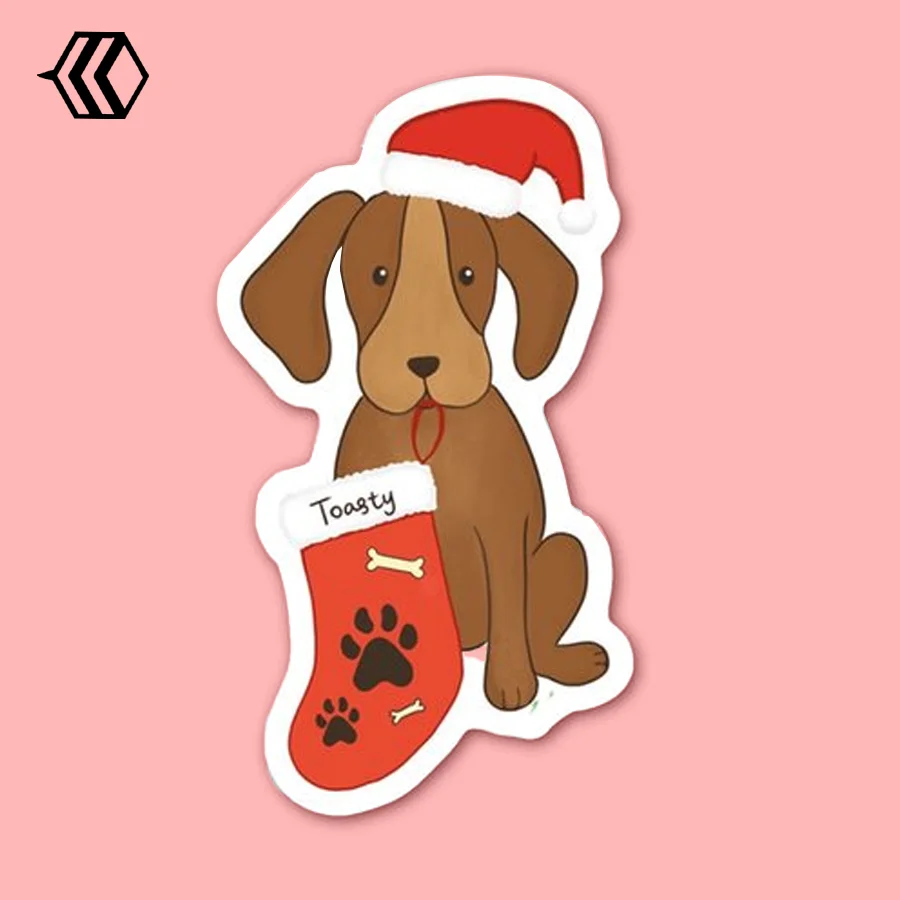 custom-christmas-dog-stickers