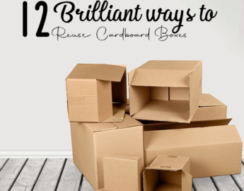 12 brilliant ways to reuse cardboard boxes