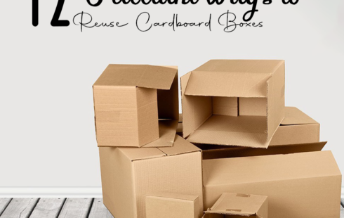 12 brilliant ways to reuse cardboard boxes