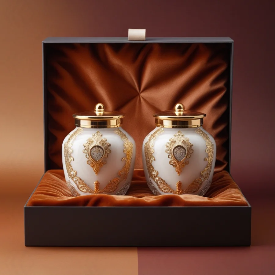 Gift box candles