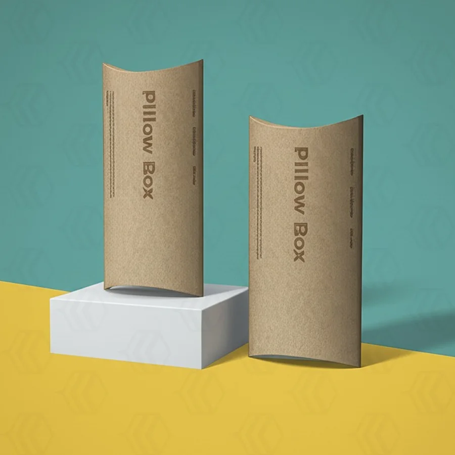 Kraft Pillow Boxes 