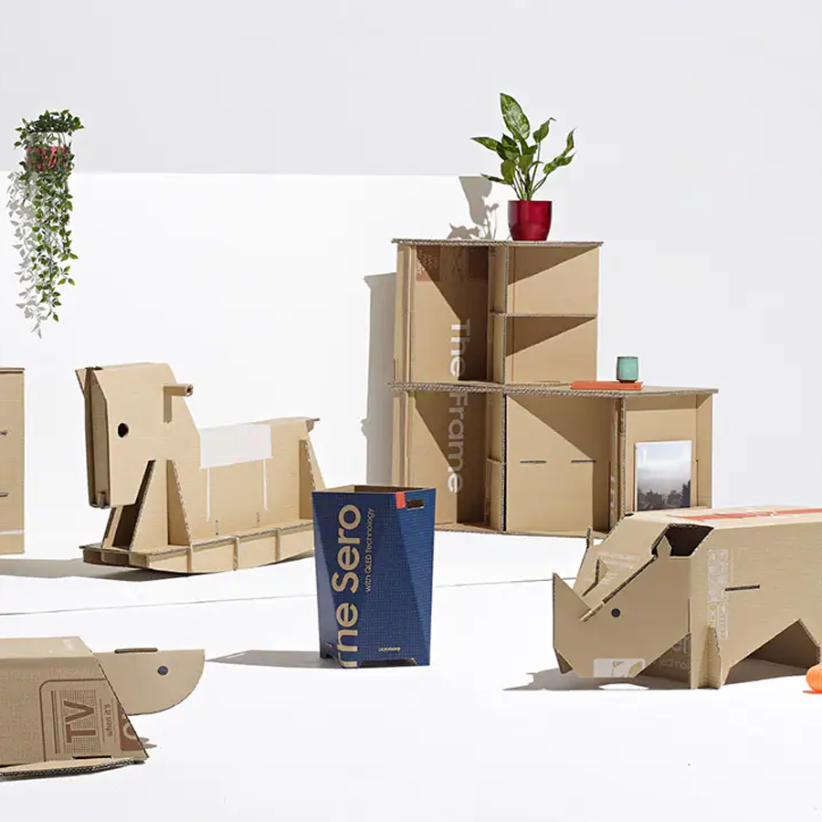 Some brilliant ways to reuse cardboard boxes