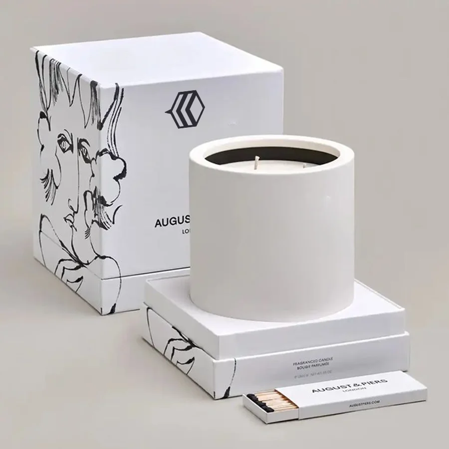 rigid candle packaging
