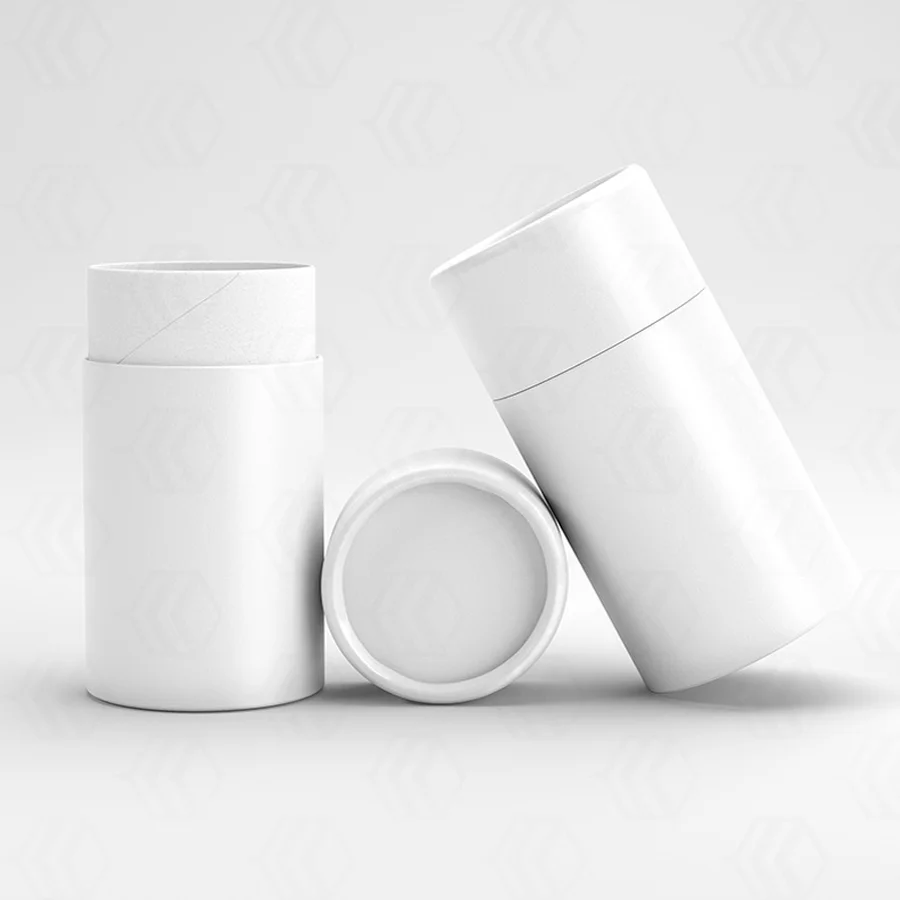 white paper tube packaging