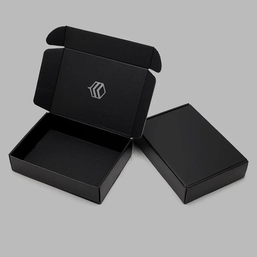 Black Mailer Boxes 