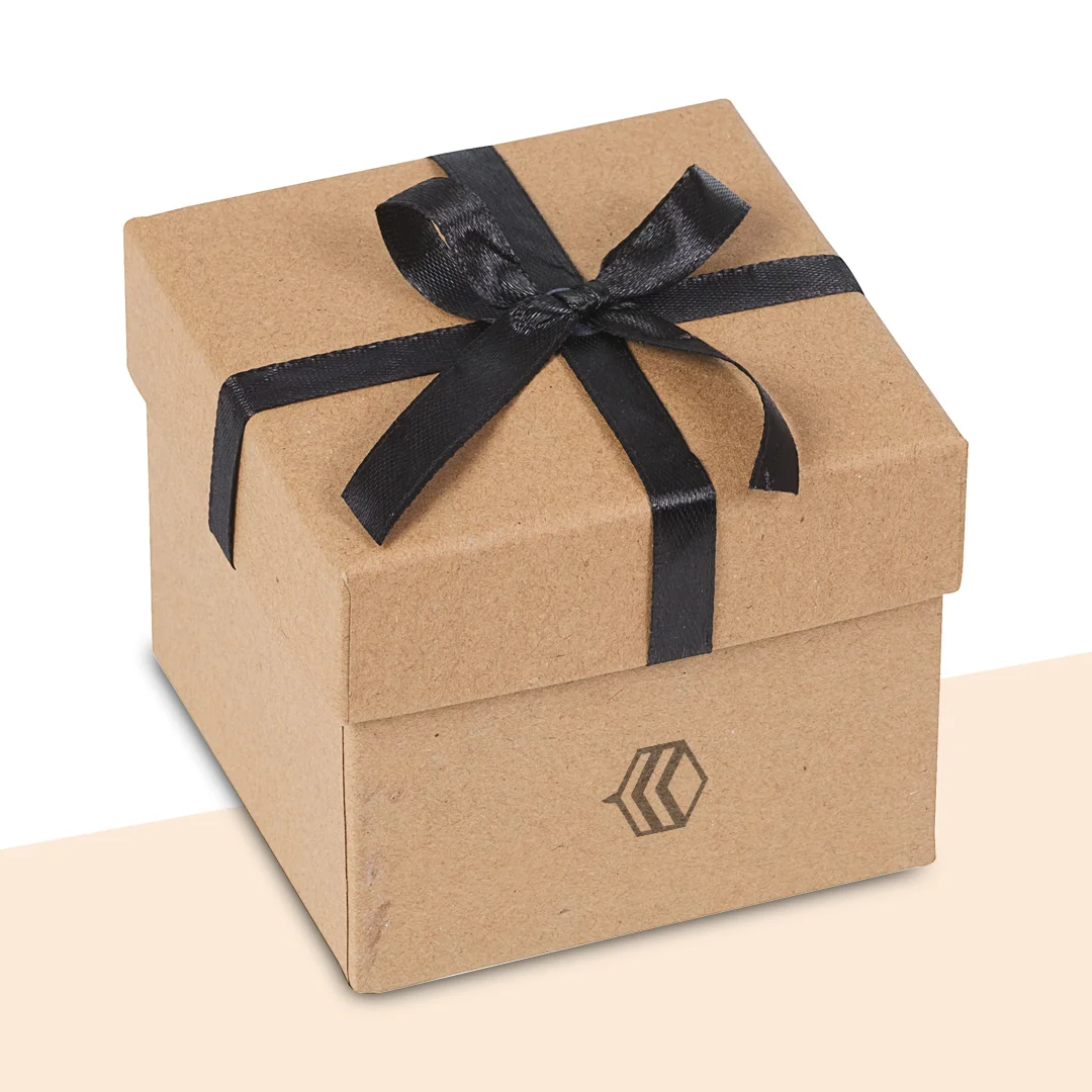 Black cardboard gift boxes