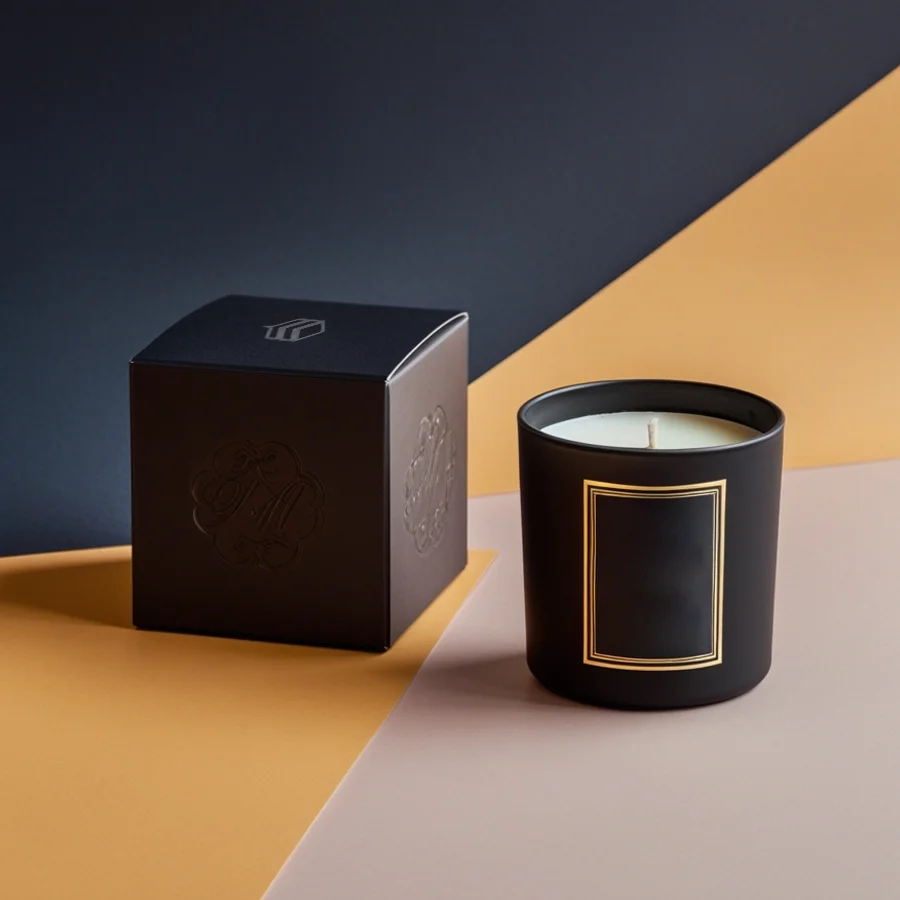black box candle