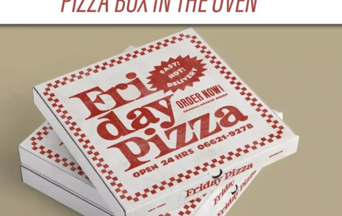 can you put pizza box in the oven