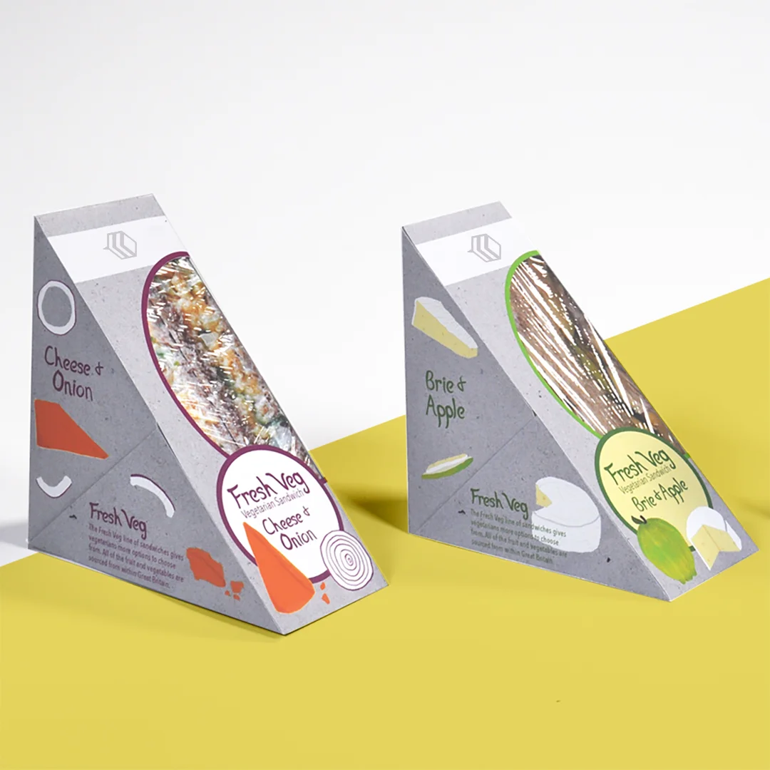 creative sandwich packaging