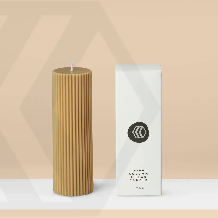 custom pillar candle boxes