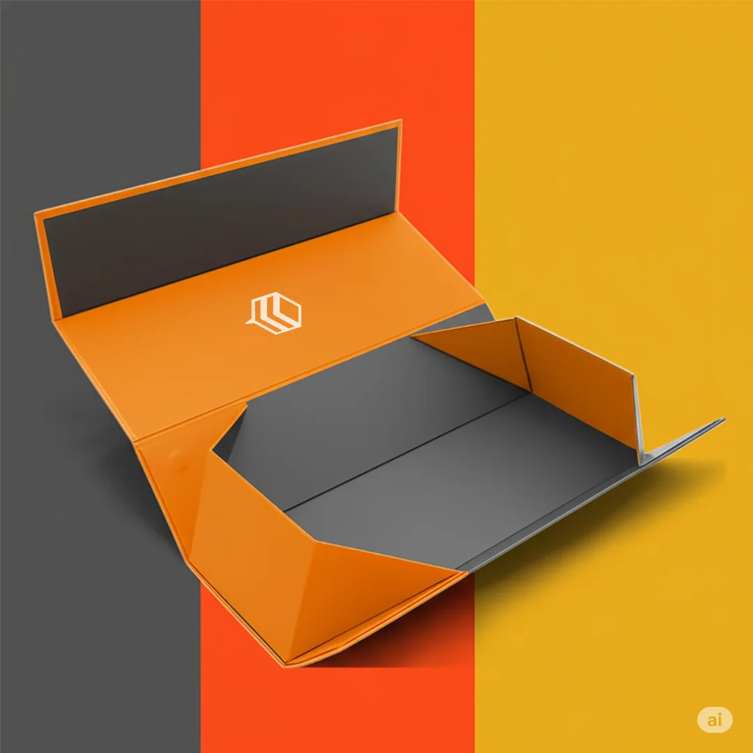 flat fold foldable rigid box