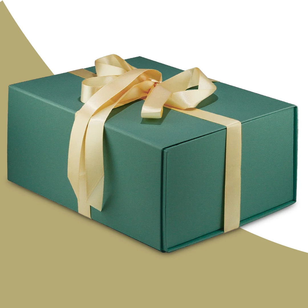 gift box with clear lid