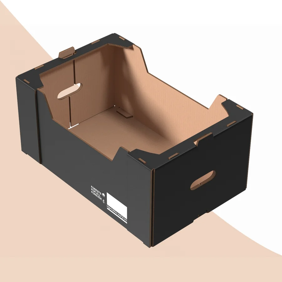 custom corrugated tray boxes