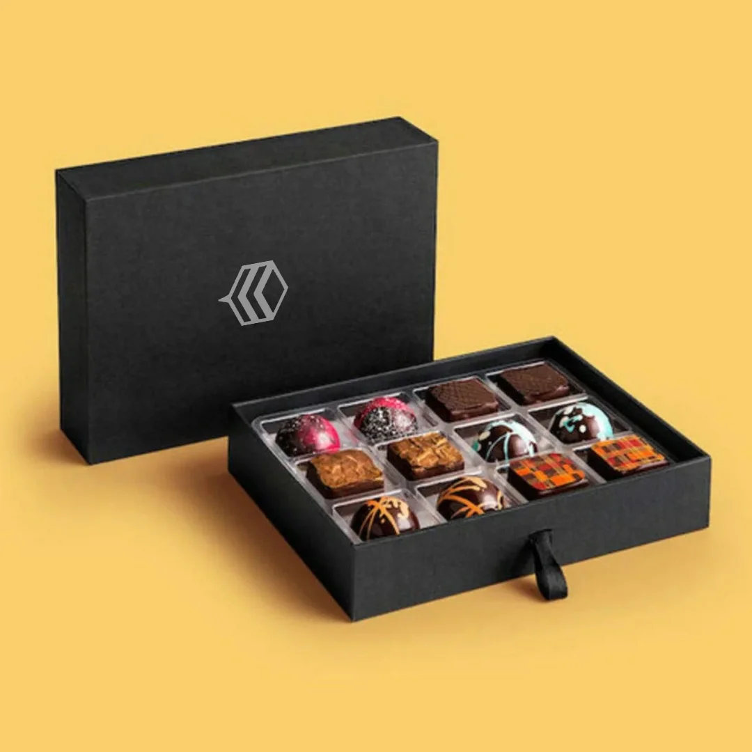 custom rigid chocolate boxes