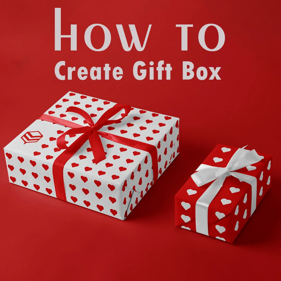 how to create gift box