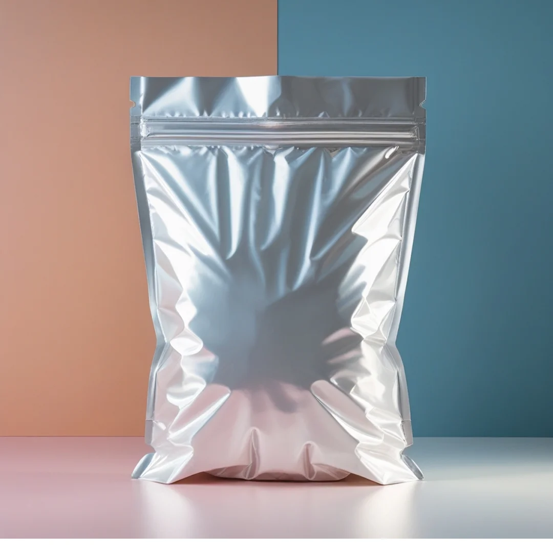 mylar bag white