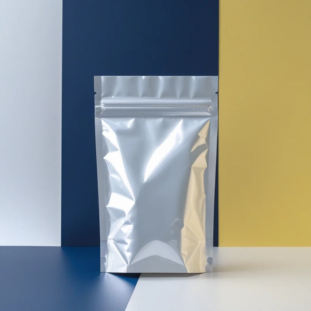 mylar bags white clear