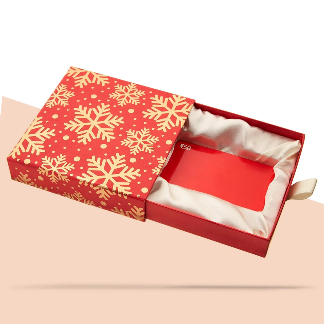 christmas small gift card boxes