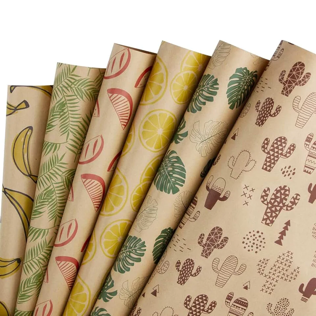 custom brown freezer paper