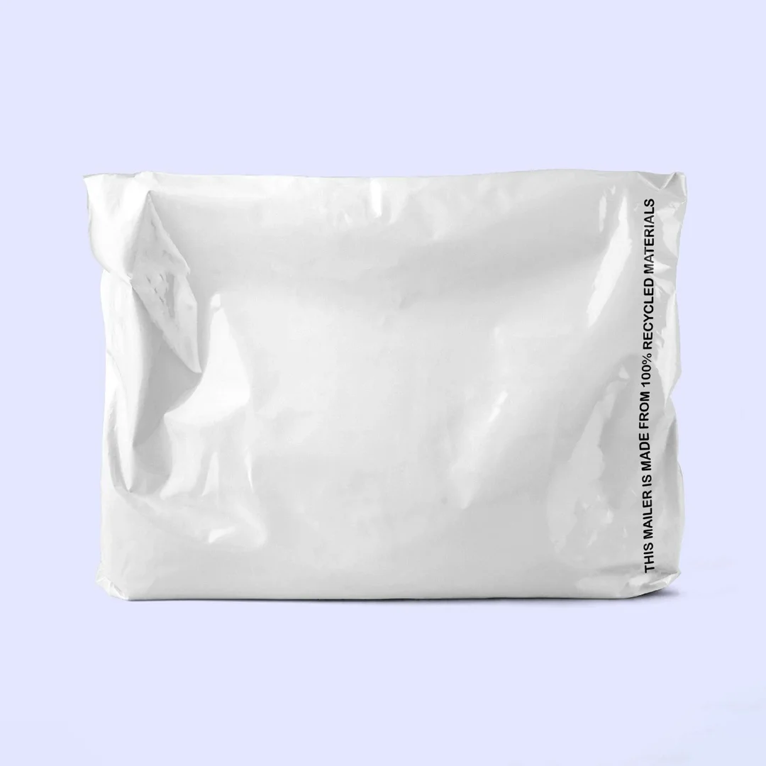 custom white Poly Mailers
