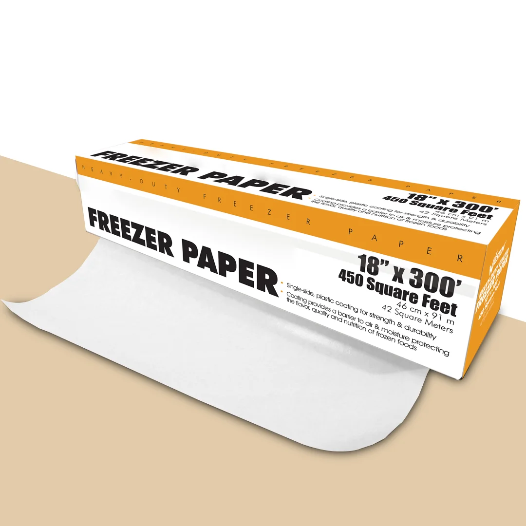custom white freezer paper