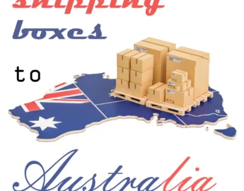 shipping boxes to australia