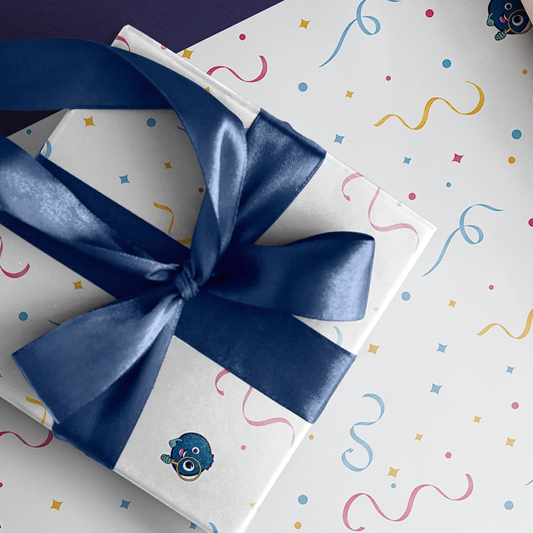 best personalised christmas wrapping paper