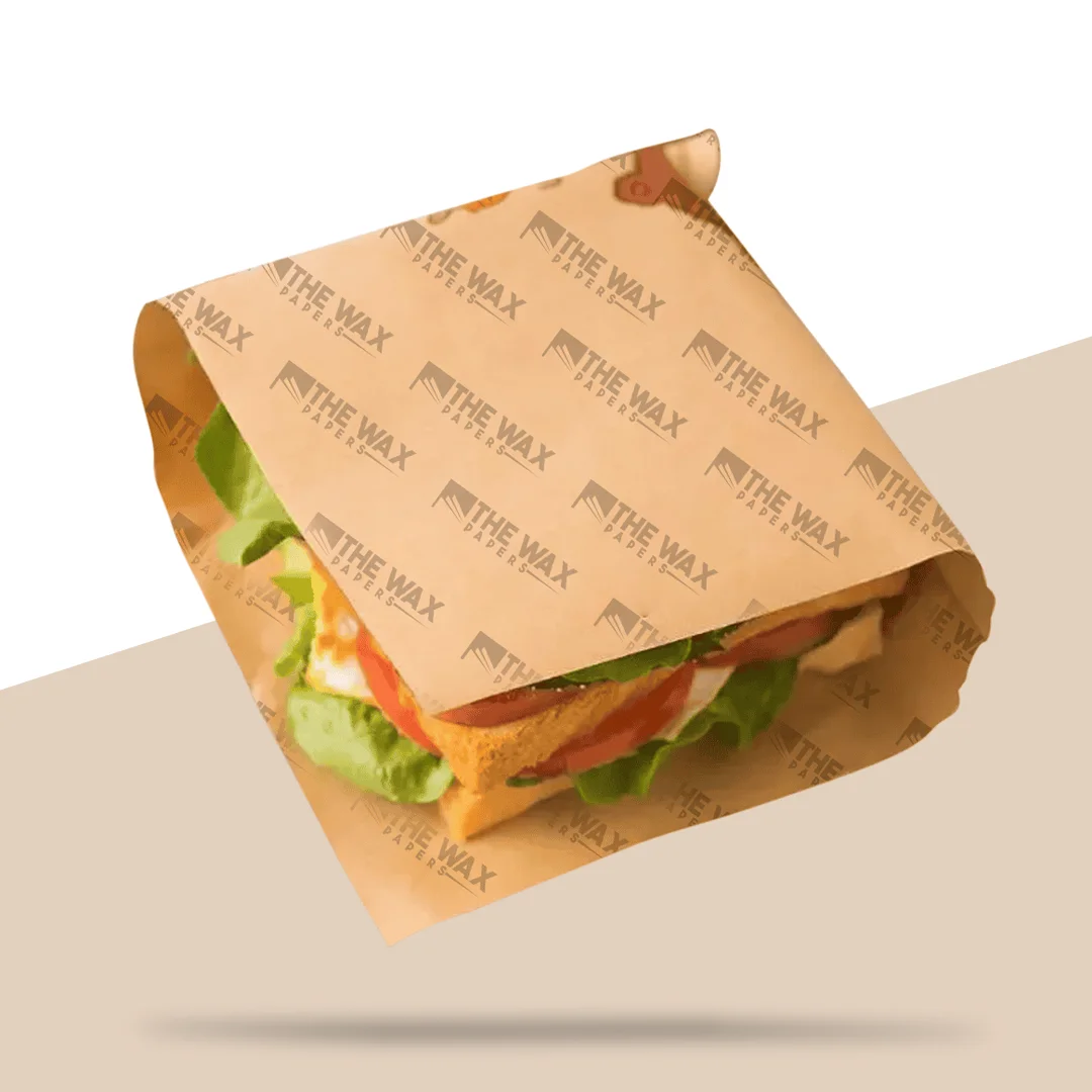 brown Sandwich Paper
