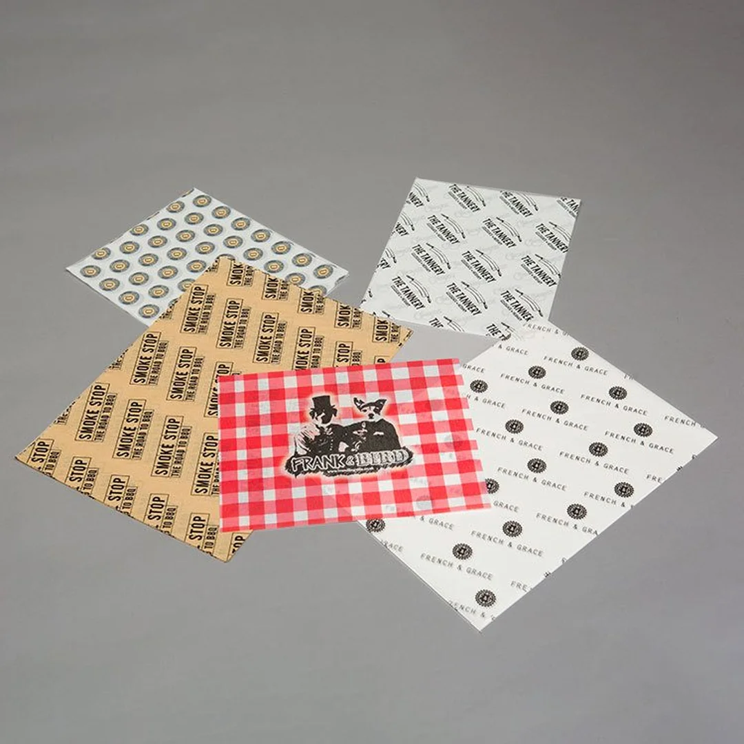 custom printed greaseproof paper australia