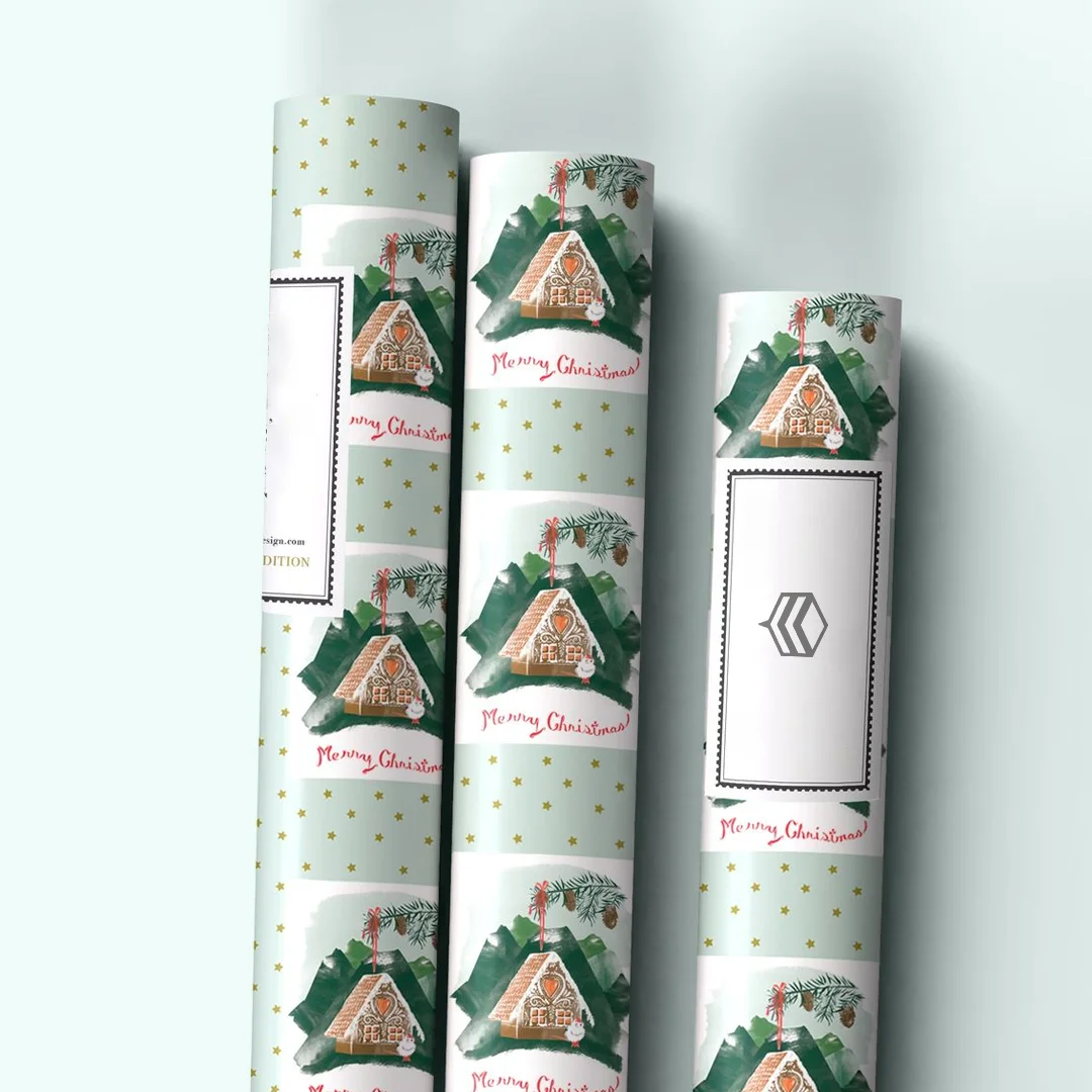 printed christmas paper ideas