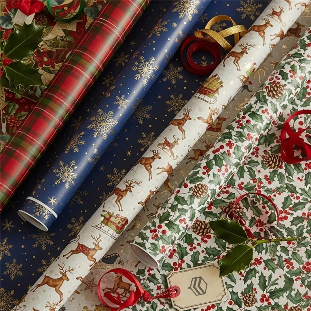 Printed Christmas Paper 