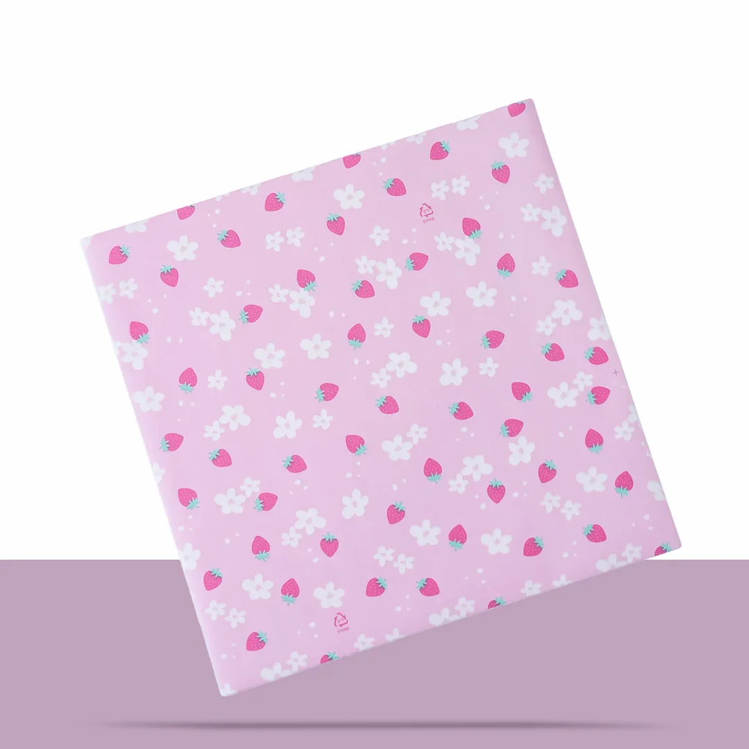 printed pink deli paper
