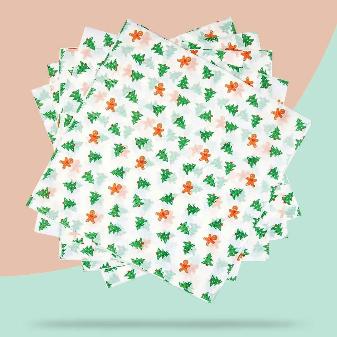 small printed butter paper
