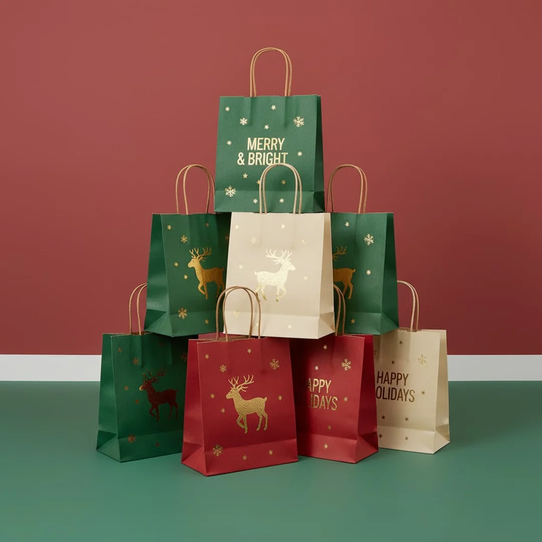 Christmas paper bags australia