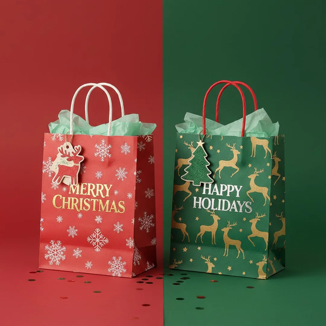 Christmas Paper Bags 