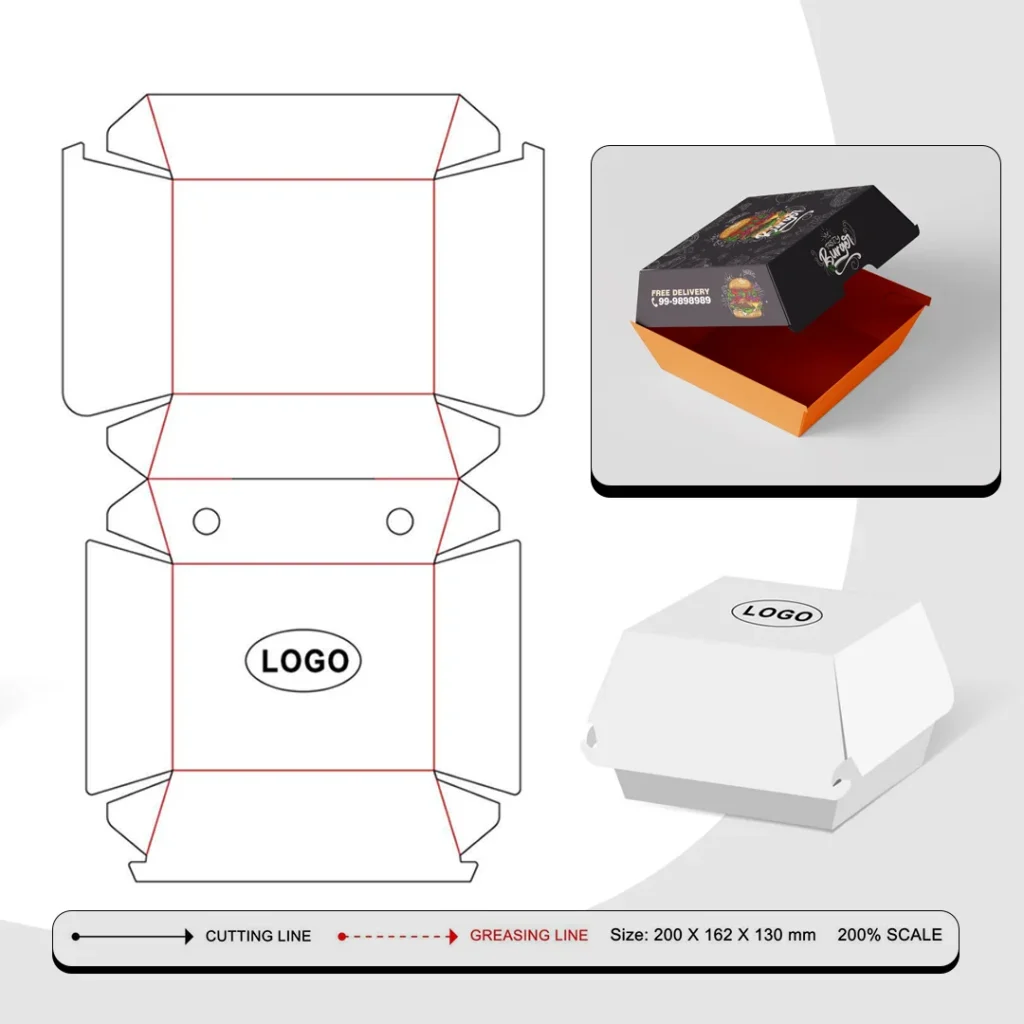 best burger box ideas