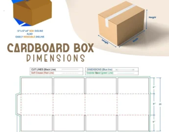 cardboard box dimensions
