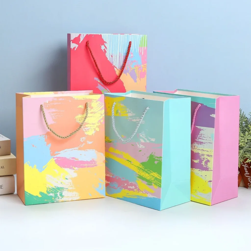 custom paper bag packaging ideas