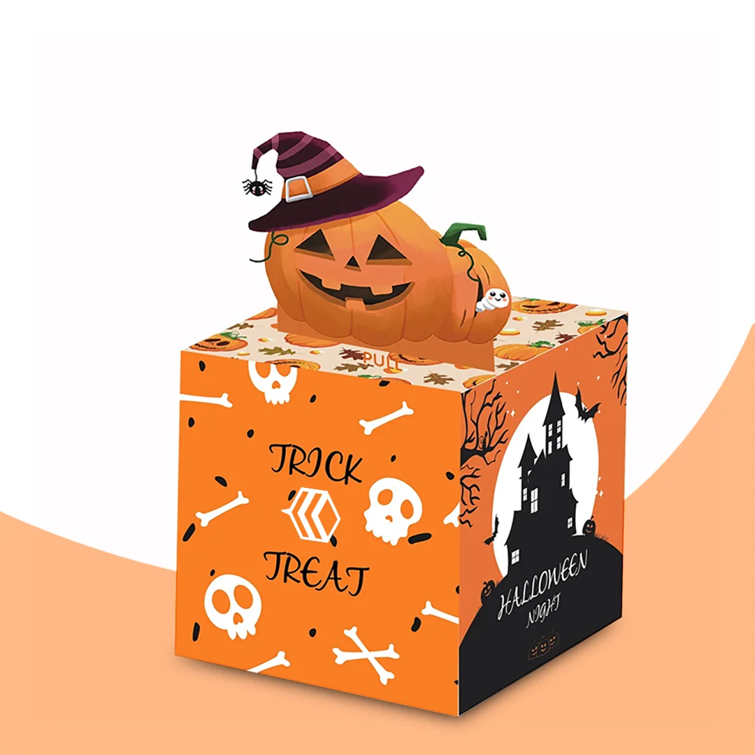 halloween cake boxes design