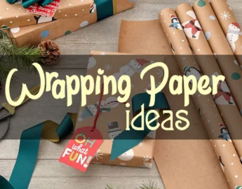 wrapping paper ideas