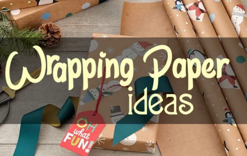 wrapping paper ideas