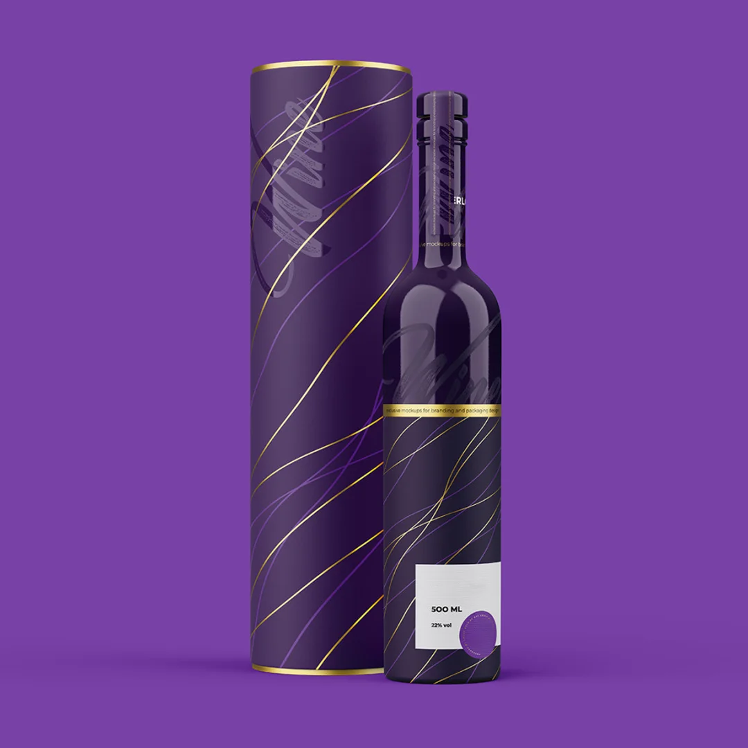 bottle tube packaging printed
