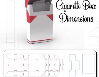 cigarette box dimensions