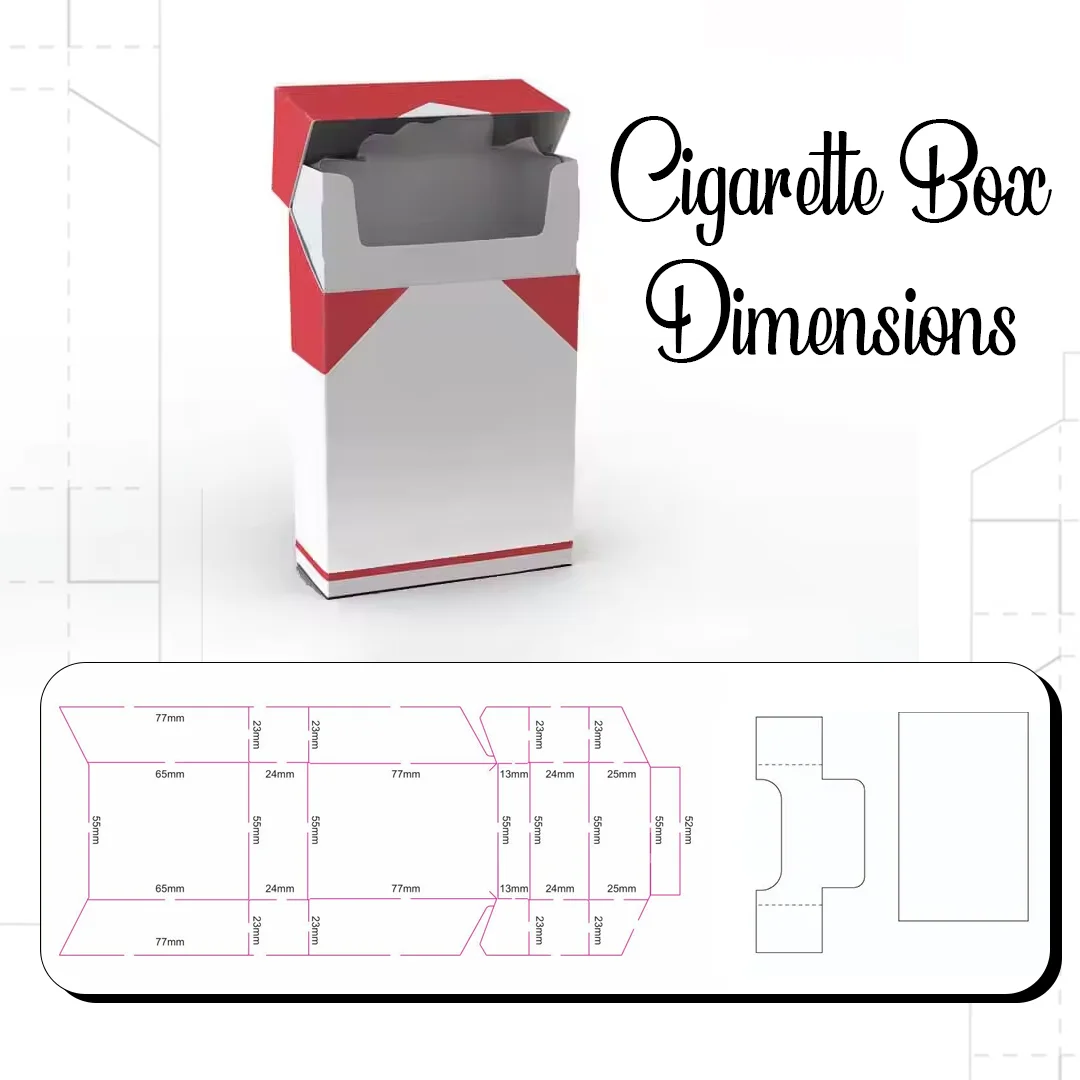 cigarette box dimensions