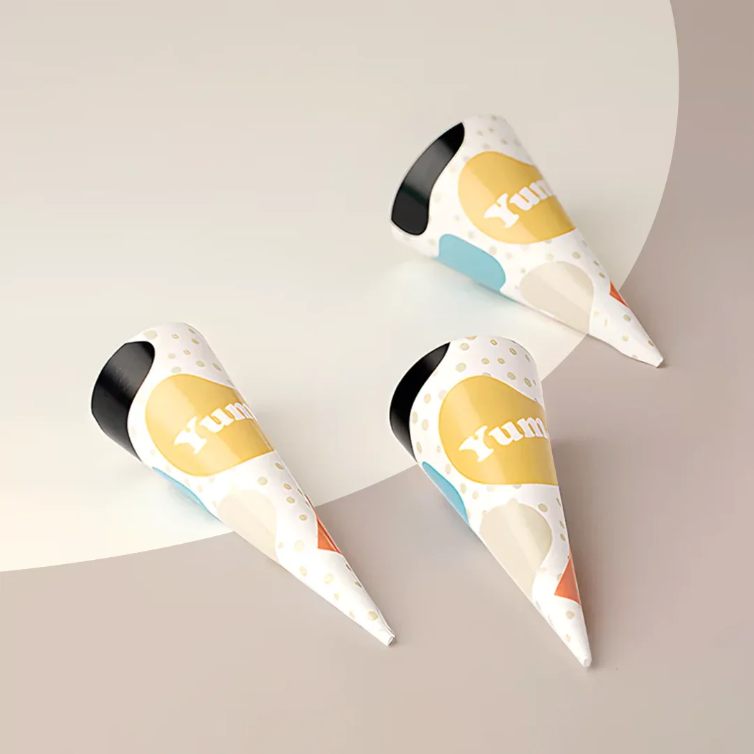 ice cream cone sleeves printed