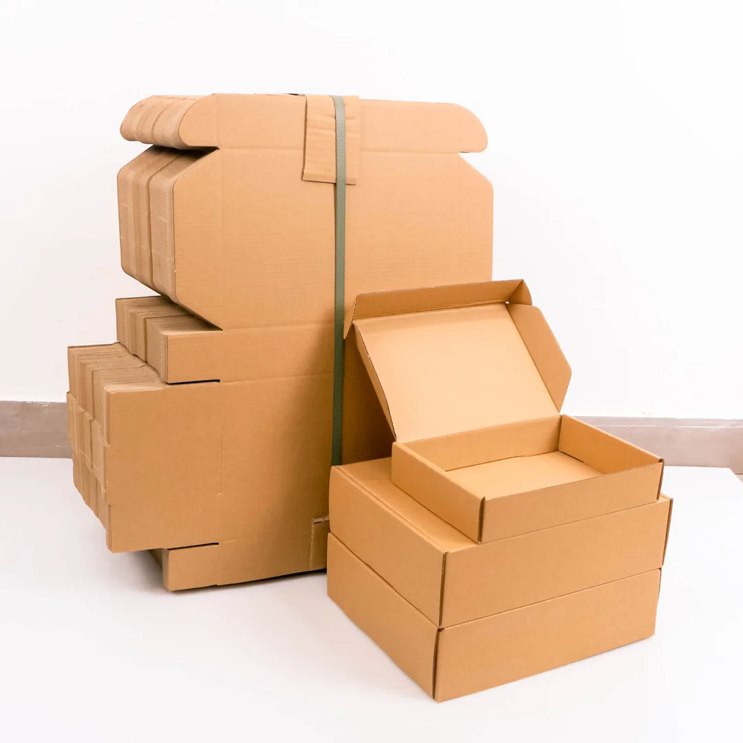 printed cardboard shipping carton